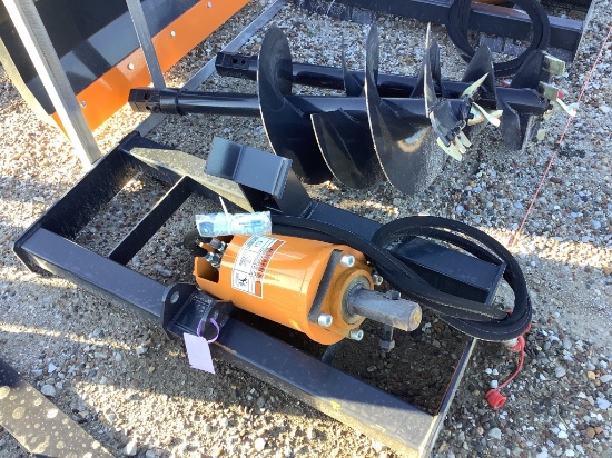 Skidsteer Post Hole Digger