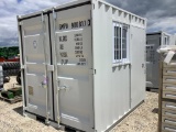 9’ Container w/Doors & Window