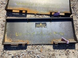 Skidsteer Back Plate