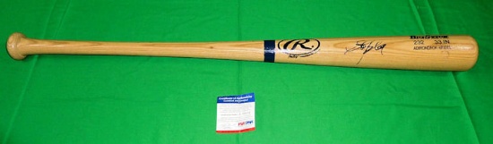 Steven Tyler Autographed bat PSA/DNA