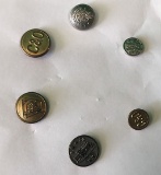 Railroad Button & Lapel Pins