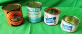 4 Oyster Cans