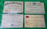 4 Railroad Passes