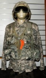 Mannequin Dressed in Military Uniform