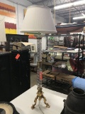 Marlborough Crystal & Brass Floor & Table Lamps