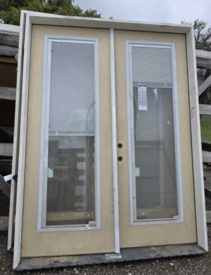 Pair of Exterior French Doors