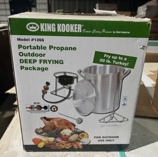 King Kooker Portable Deep Fryer