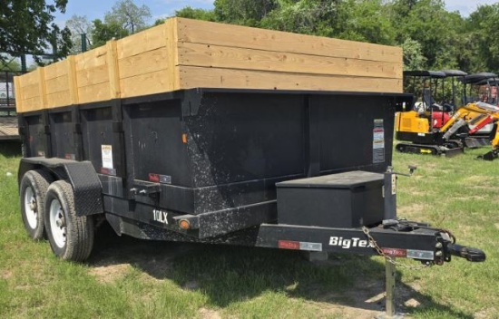 2017 Big Tex 16' Dump Trailer