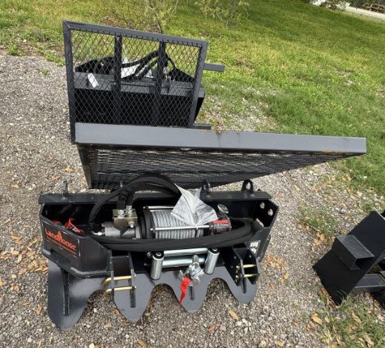 Landhonor 15,000lb Hydraulic Forestry Winch