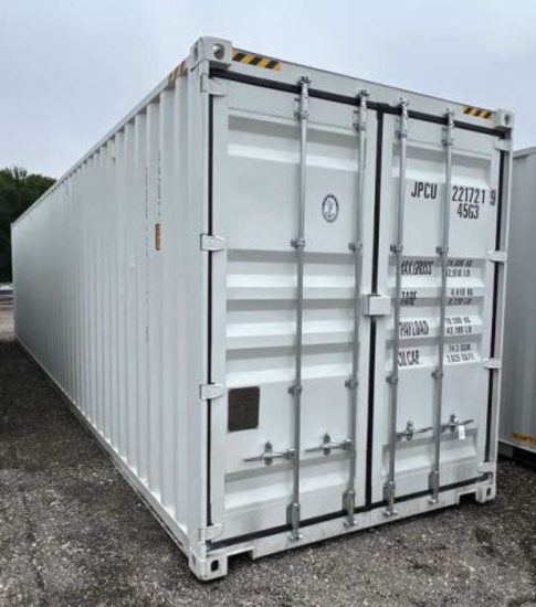 40' High Cube Conex Shipping Container, 1-Trip