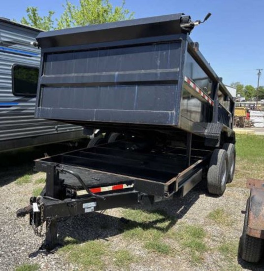 2021 Salvation 16' Dump Trailer