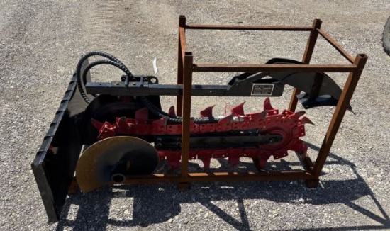 Skid Steer Trencher Attachment