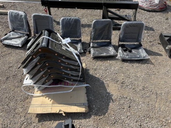 (10) Mini Excavator Seats