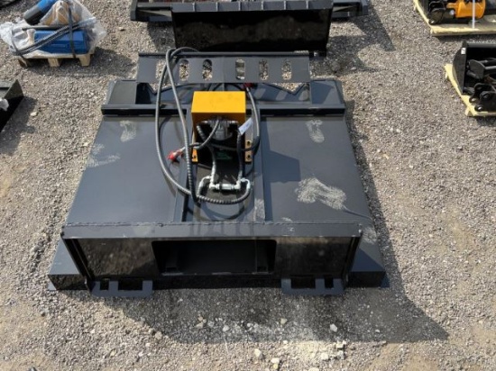 Skid Steer Brush Cutter Attachment