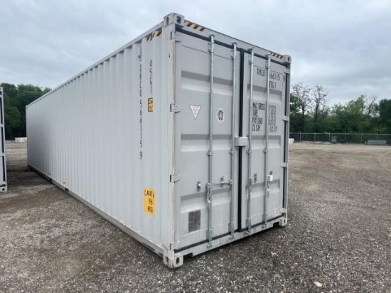 40' High Cube Conex Shipping Container, 1-Trip