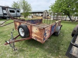 10' x 6.5' Utility Trailer w/ Tailgate / Ramp