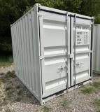 10' Conex Office Container w/ Side Door & Window