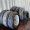 (8) Tires (Some w/ Rims)
