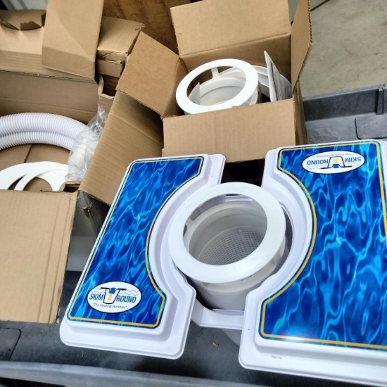 Skim-A-Round Pool Filter Skimmer w/ Extra Filter