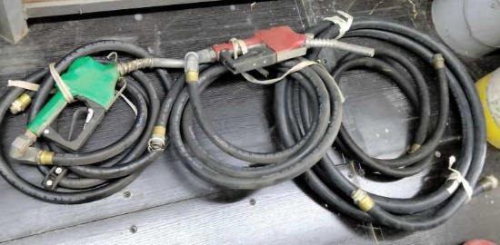 (4) Fuel Hoses (2) Fuel Pump Handles