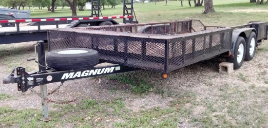 2015 Magnum Utility Trailer - 16' L x 83" W