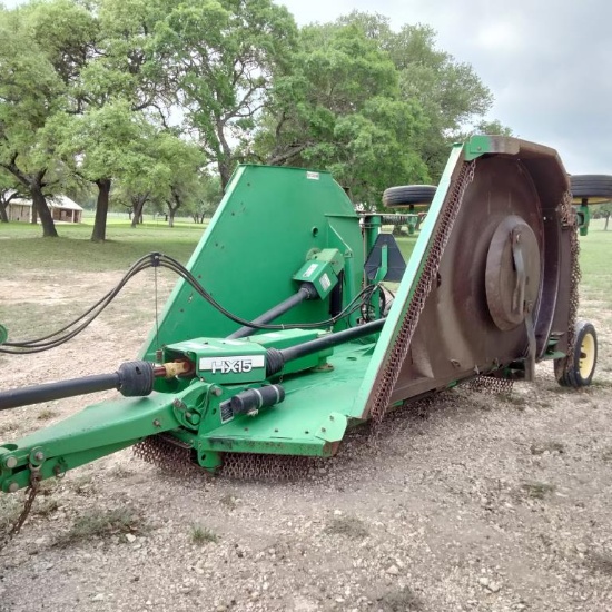2002 John Deere HX15 Batwing Shredder