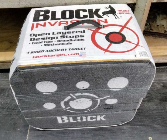 Block Invasion Archery Target