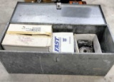 Metal Tool Box w/ Air Gun Nails