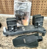 Site Vise, Gun Rack & Pistol Belt Carrier