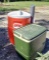 (2) Igloo Coolers
