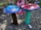 Metal Art - Pair of Mushrooms