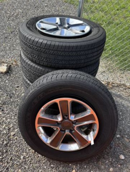(4) Jeep Wheels - 18"