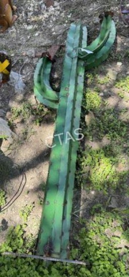 Metal Art - Tall Green Cactus