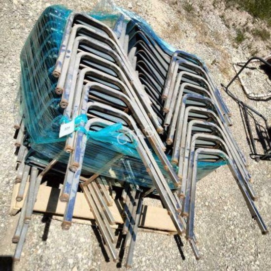 (17) Metal Chair on Pallet