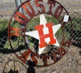 Metal Art - Houston Astros