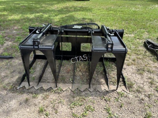 Skid Steer Rock & Brush Grapple