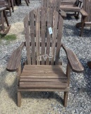 Wooden Adirondack Folding Chair