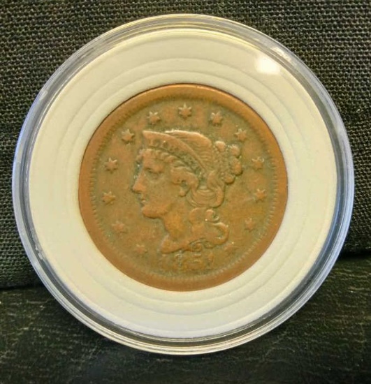 1851 Large U.S. Cent