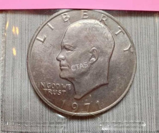 1971 Eisenhower Dollar