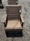 Outdoor Adirondack Wood Chair
