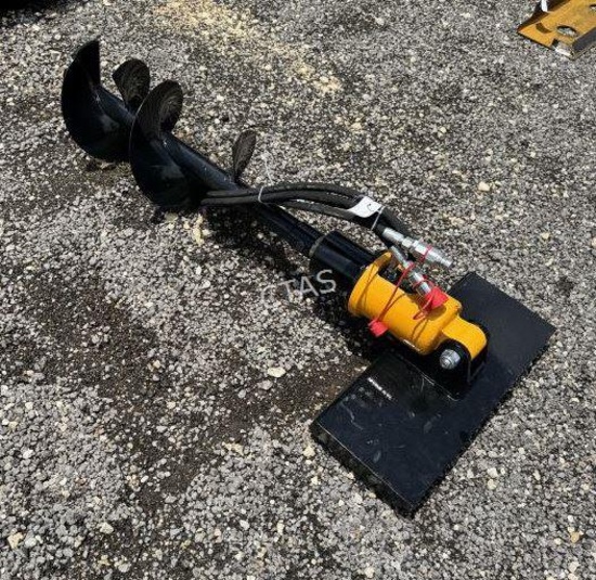 Mini Skid Steer Auger- 12"