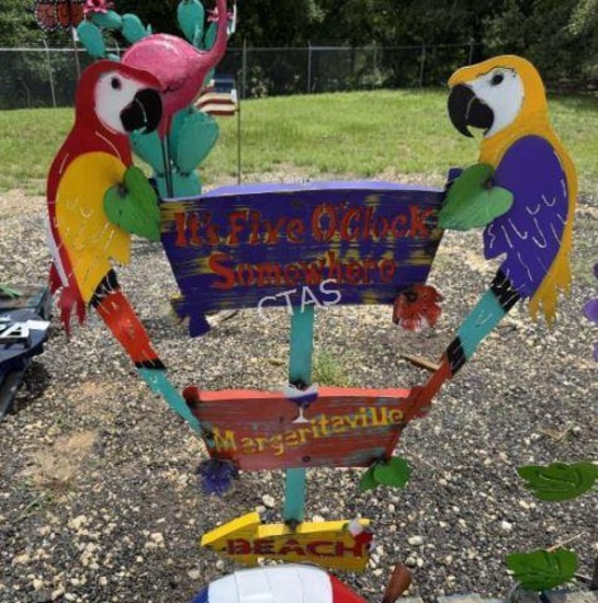 Metal Art  - Parrot - 5 O'Clock Somewhere