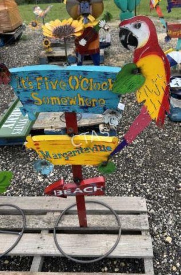 Metal Art  - Parrot - 5 O'Clock Somewhere