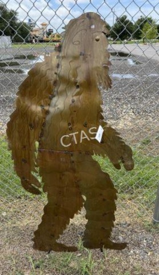 Metal Art  - Large Male Sasquash Sign