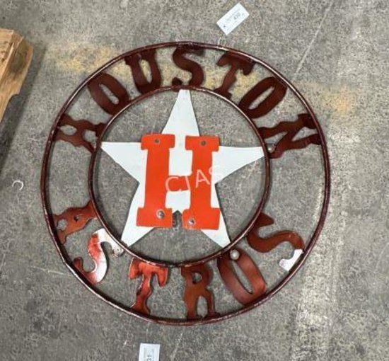 Metal Art  - Houston Astros Sign