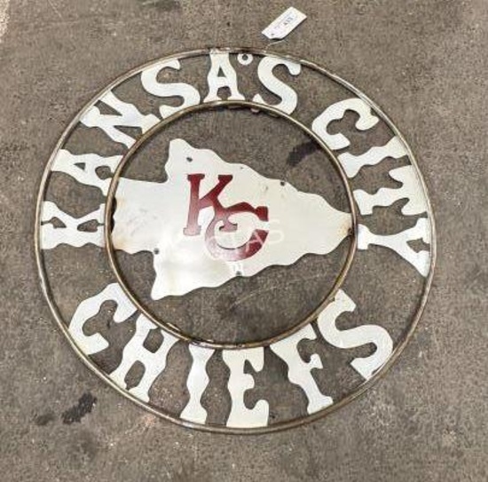 Metal Art  - Kansas City Cheifs