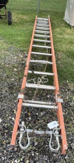 14' Fiberglass Extension Ladder