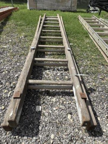 10' Wood Extension Ladder