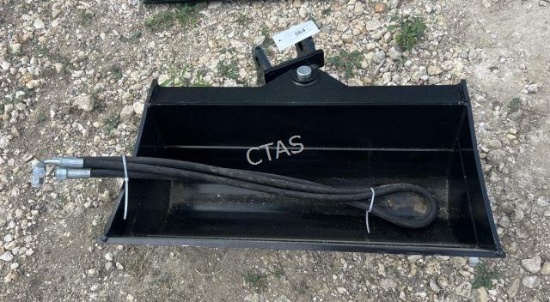 Mini Excavator Tilting Bucket 24in