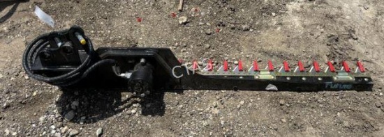 Hedge Trimmer Exxcavator Attachment